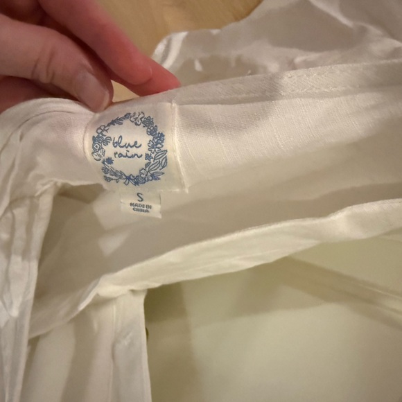 Altar'd State White Buttoned Romper - Picture 3 of 3